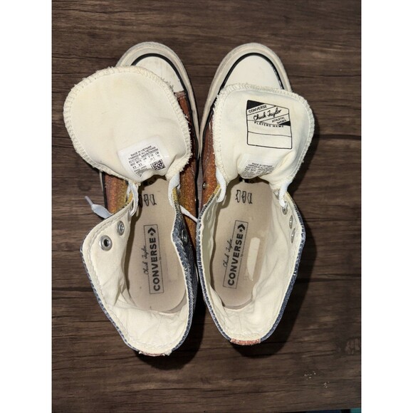 Converse Men's Chuck Taylor Multicolor Scatter Dye Shoes Canvas Sneakers Sz 6.5 - Picture 2 of 9